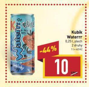 Billa Kubík waterrr nabídka