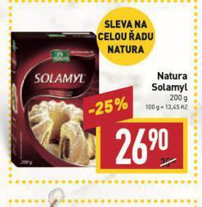 Billa Natura solamyl nabídka