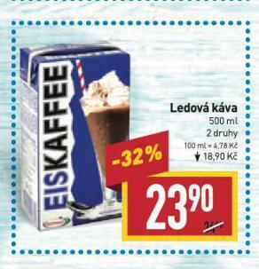 Billa Ledová káva nabídka