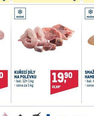 Makro Kuřecí díly na polévku nabídka