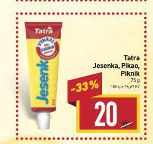 Billa Tatra pikao nabídka