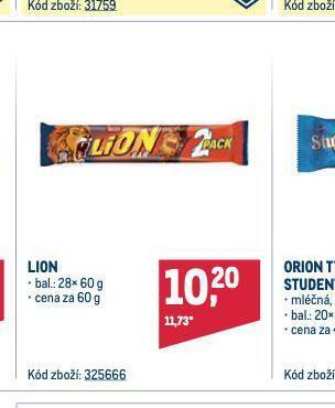 Makro Lion nabídka
