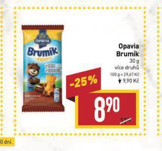 Billa Opavia brumík nabídka