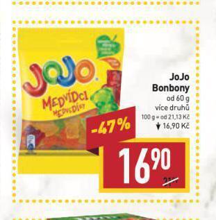 Billa Jojo bonbony nabídka