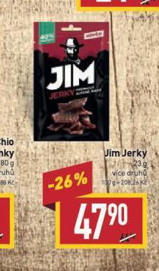 Billa Jim jerky nabídka