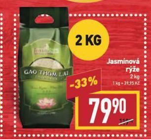 Billa Jasmínová rýže nabídka