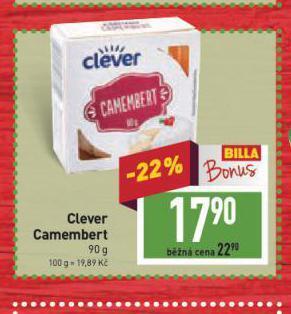 Billa Camembert nabídka