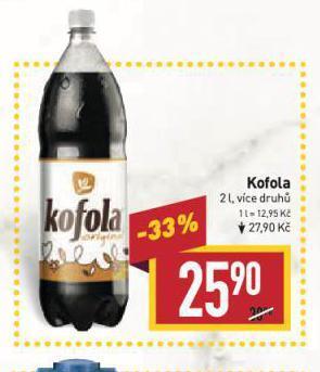Billa Kofola nabídka