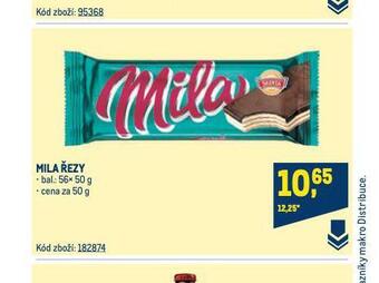 Makro Mila řezy nabídka