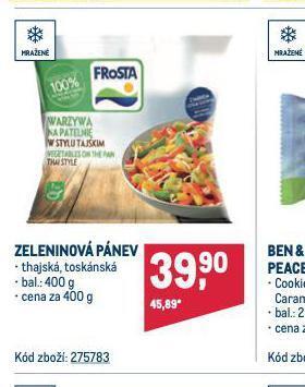 Makro Zeleninová pánev nabídka
