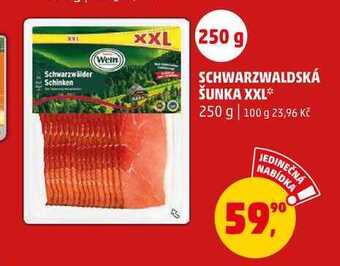 Penny Market Schwarzwaldská šunka xxl, 250 g nabídka