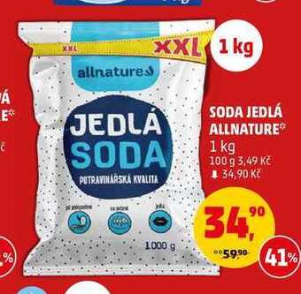 Penny Market Soda jedlá allnature, 1 kg nabídka