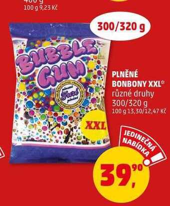 Penny Market Plněné bonbony xxl, 300 g nabídka