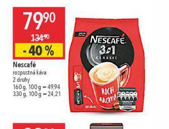 Globus Káva nescafé nabídka