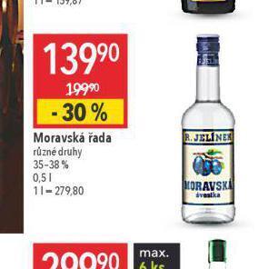 Globus Moravská řada nabídka