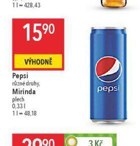 Globus Pepsi nabídka