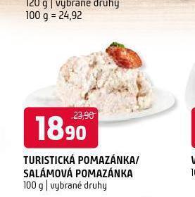 Terno Salámová pomazánka nabídka