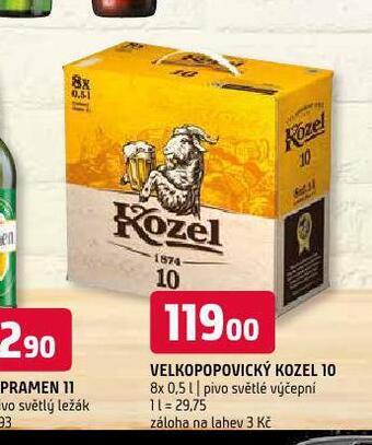 Terno Pivo velkopopovický kozel nabídka