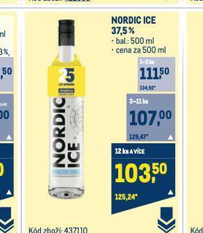 Makro Nordic ice 37,5% nabídka