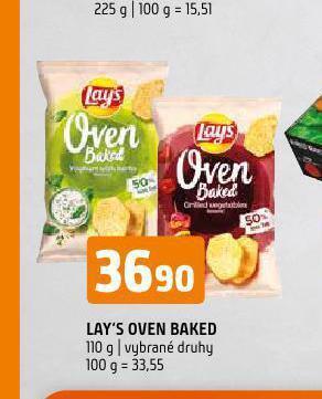 Terno Lay's oven baked nabídka