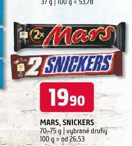 Terno Snickers nabídka