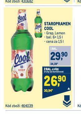 Makro Staropramen cool nabídka
