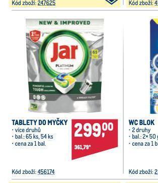 Makro Jar tablety do myčky nabídka