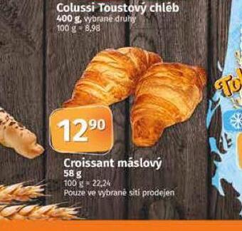 Coop Croissant máslový nabídka