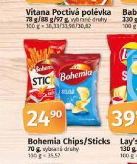 Coop Bohemia chips nabídka