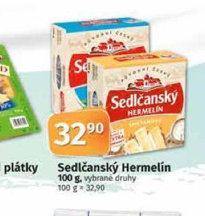Coop Sedlčanský hermelín nabídka