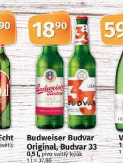 Coop Pivo budweiser budvar nabídka