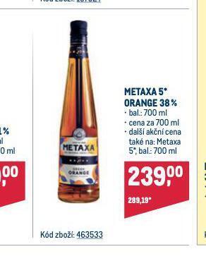 Makro Metaxa 5* nabídka