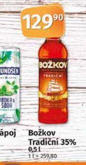 Coop Božkov tradiční nabídka