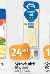 Coop Sýrové nitě nabídka