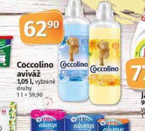 Coop Coccolino aviváž nabídka