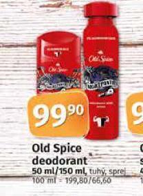 Coop Old spice deodorant nabídka
