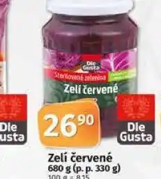 Zelí červené