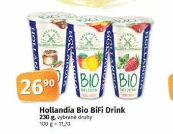Coop Hollandia bio bifi drink nabídka