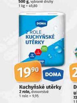 Coop Kuchyňské utěrky nabídka