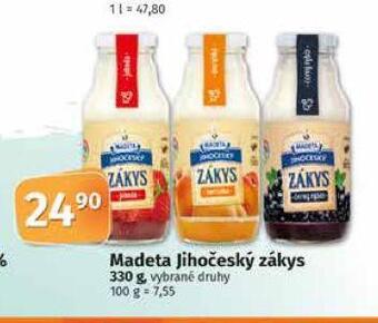 Coop Madeta jihočeský zákys nabídka