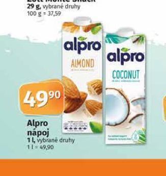 Coop Alpro nápoj nabídka