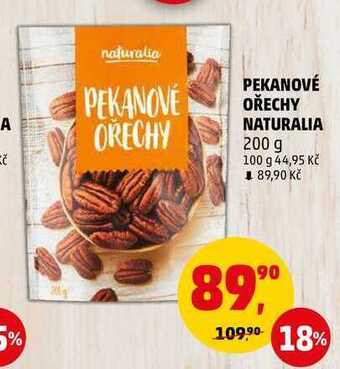 Penny Market Pekanové ořechy naturalia, 200 g nabídka