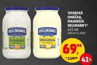 Penny Market Tatarská omáčka hellmann's, 625 ml nabídka