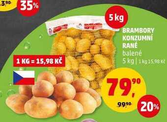 Penny Market Brambory konzumní rané, 5 kg nabídka