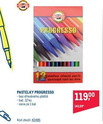 Makro PASTELKY PROGRESSO nabídka
