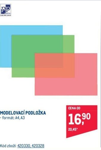 Makro MODELOVACÍ PODLOŽKA nabídka