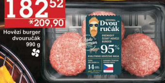 Jip Hovězí burger dvouručák 990 g nabídka
