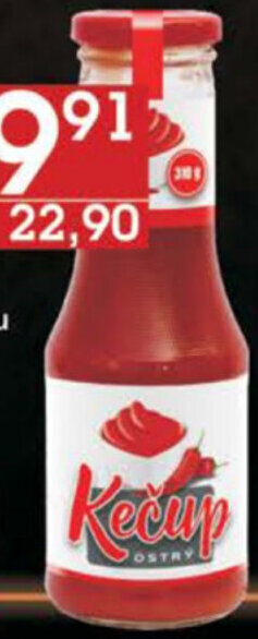 Jip Kečup jemný ostrý 310 g nabídka