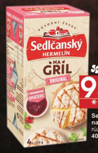 Jip Sedlčanský hermelín na gril různé druhy 400 g nabídka