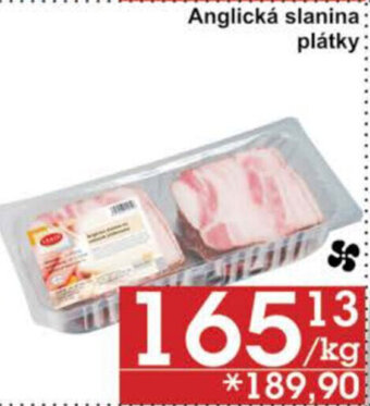 Jip Anglická slanina: plátky: nabídka